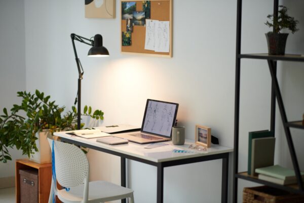 Desk of Fashion Design Student